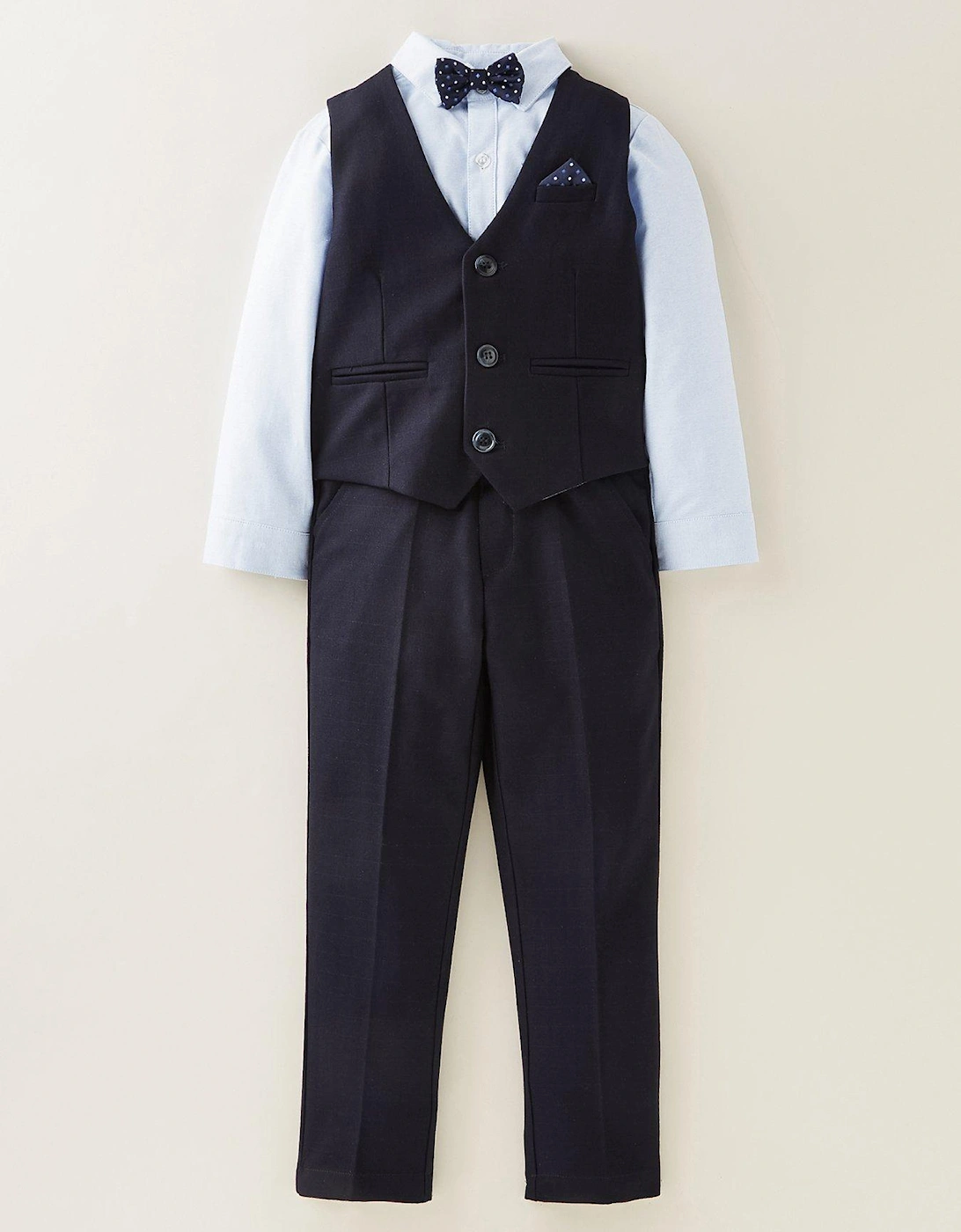 Children's Trouser, Waistcoat and Shirt Suit - Navy, 5 of 4