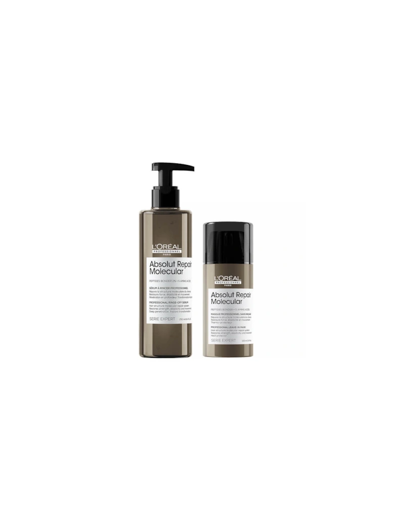 Professionnel Serie Expert Absolut Repair Molecular Rinse-off Serum and Mask Duo for Damaged Hair