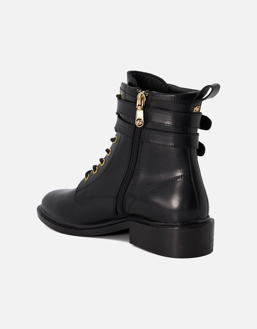 Ladies Phyllis - Casual Buckle-Detail Ankle Boots