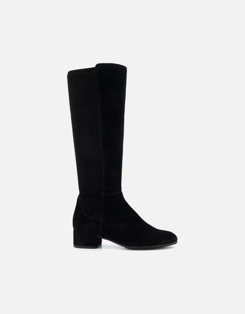 Ladies Tayla - Stretch-Suede Knee-High Boots