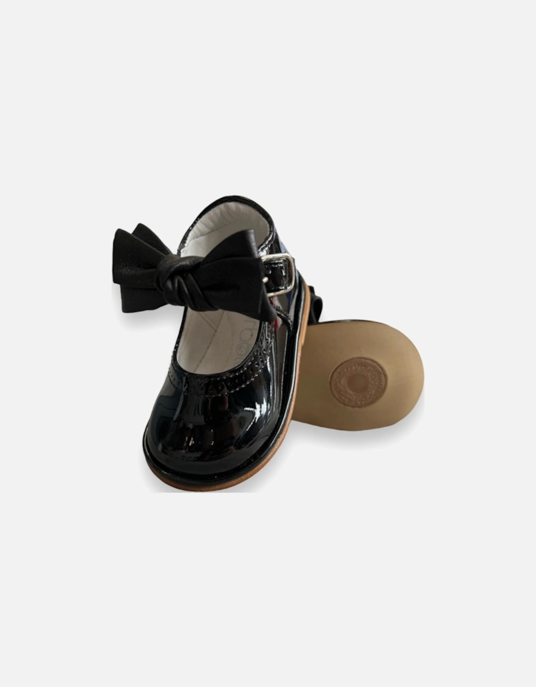 Black Patent Leather Vitoria Shoe