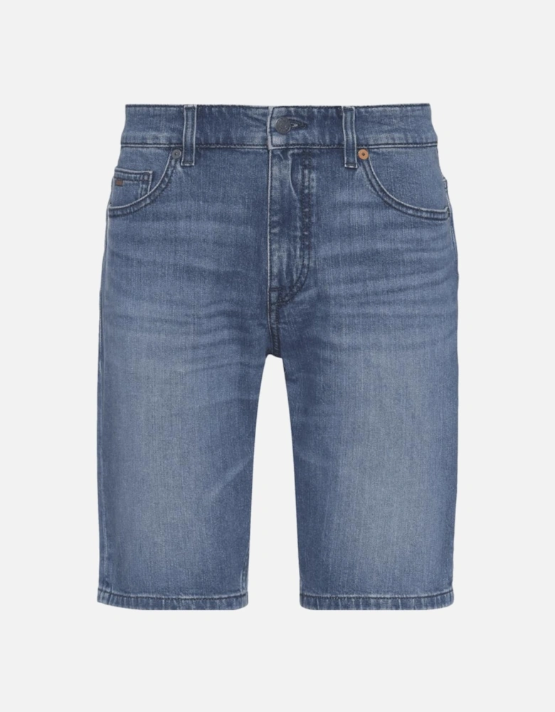 Delaware Blue Denim Shorts