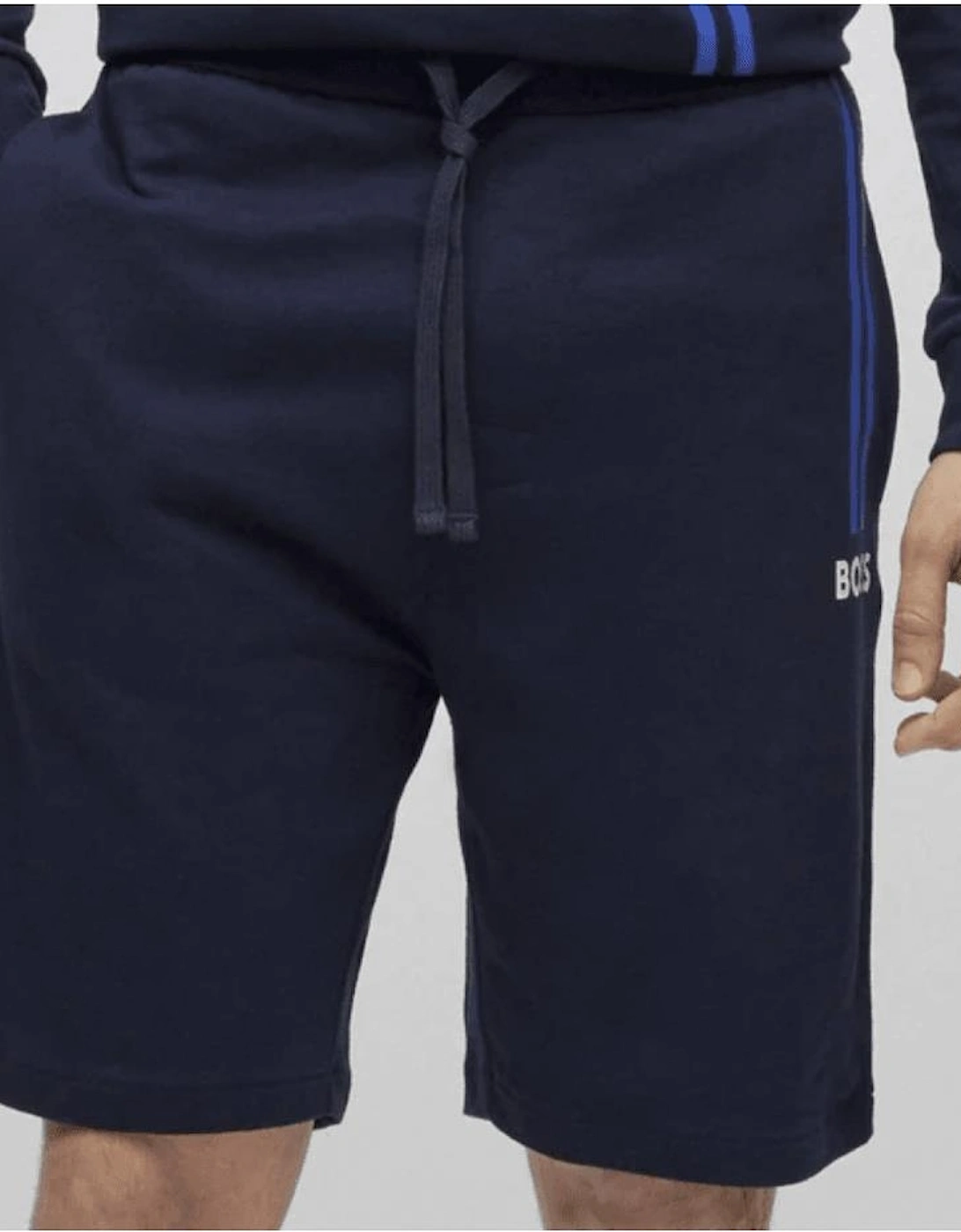 Lounge Thin Cotton Navy Shorts