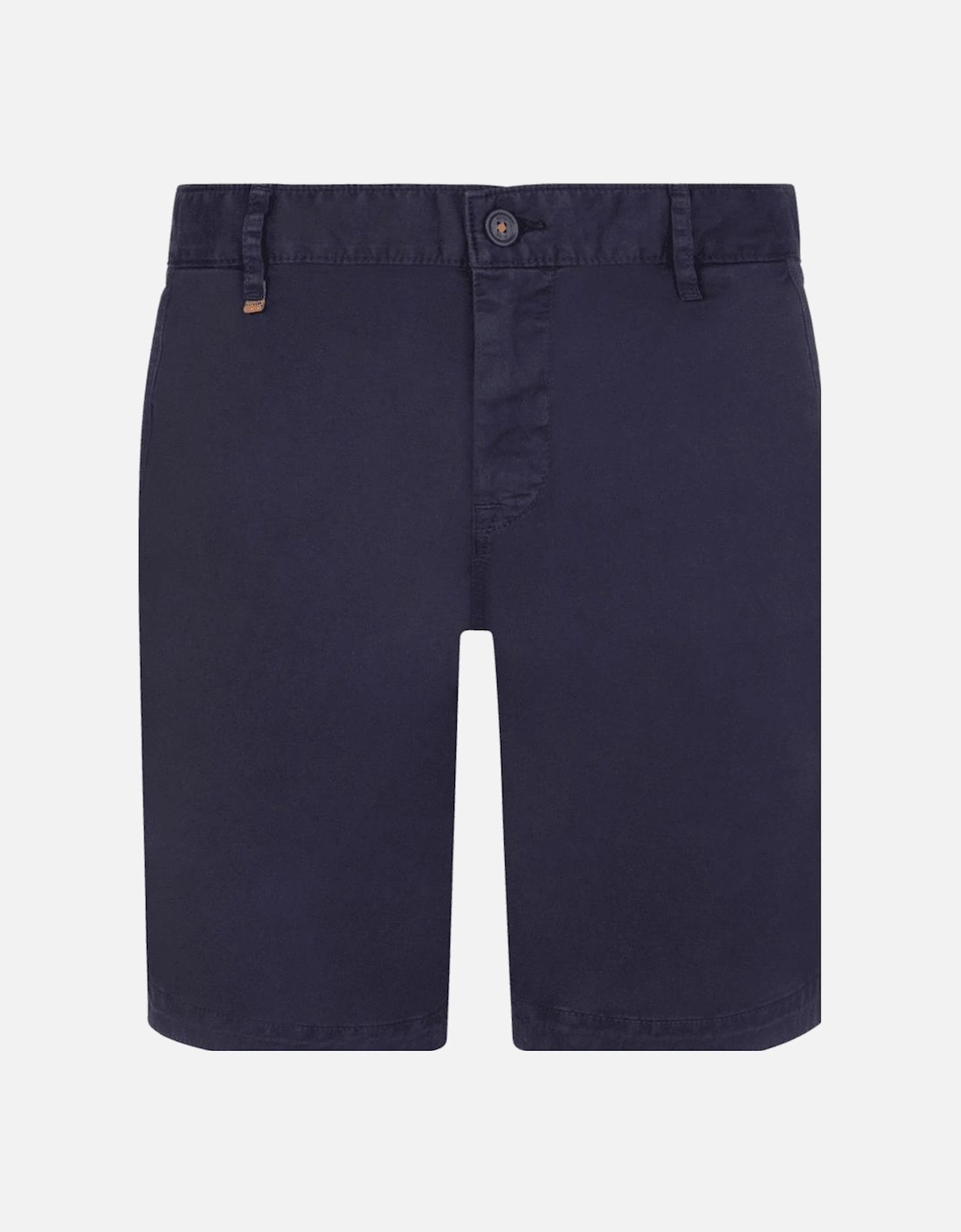 Schino Slim Cotton Navy Chino Shorts, 4 of 3