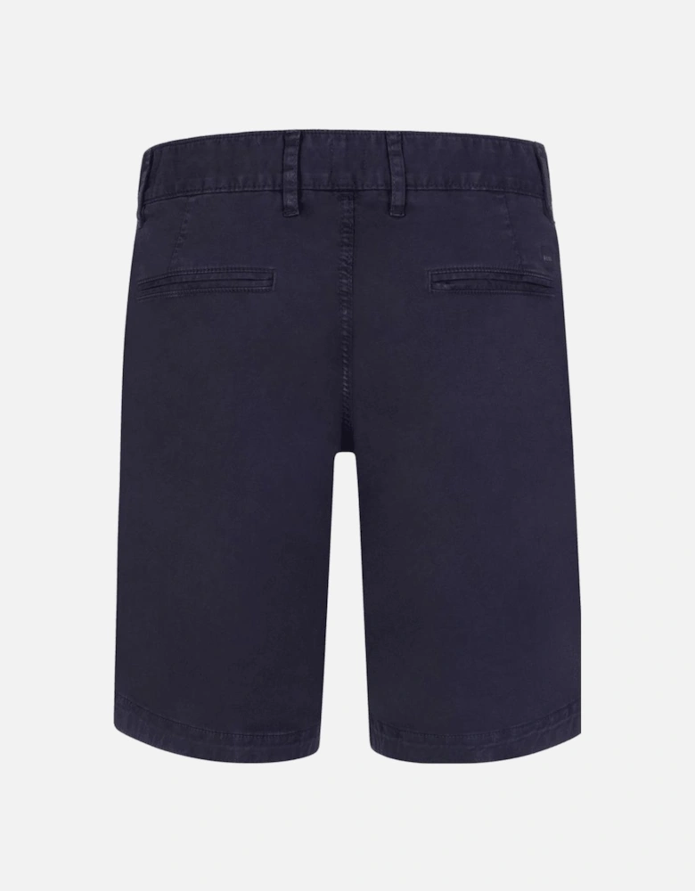Schino Slim Cotton Navy Chino Shorts