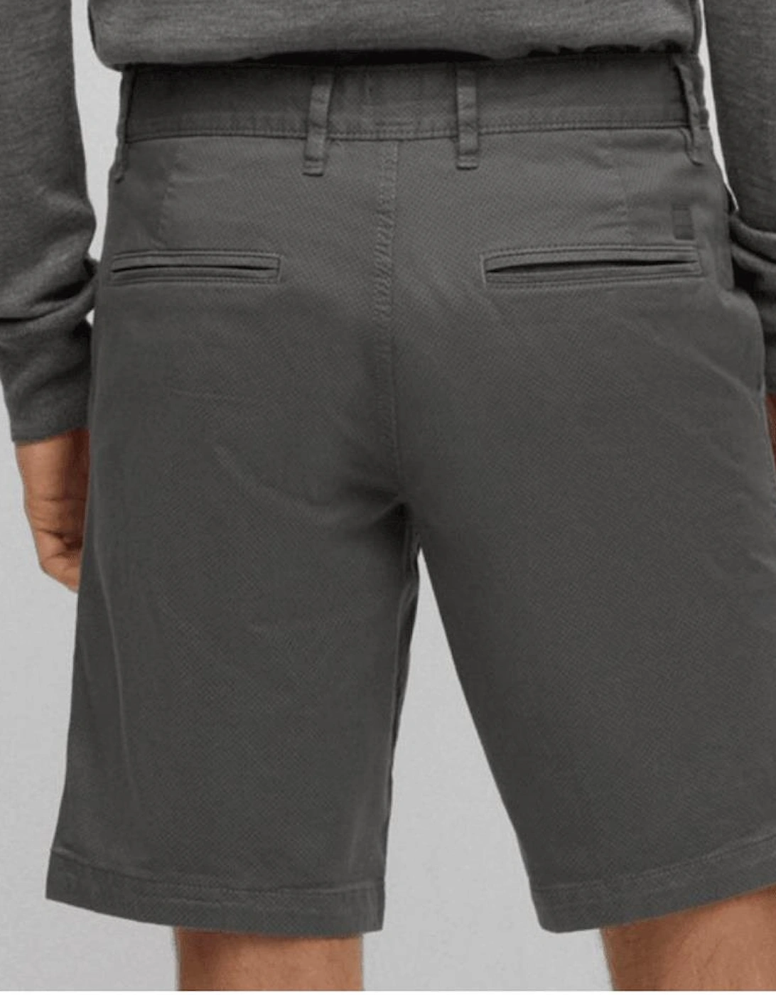 Schino Pique Cotton Grey Chino Shorts