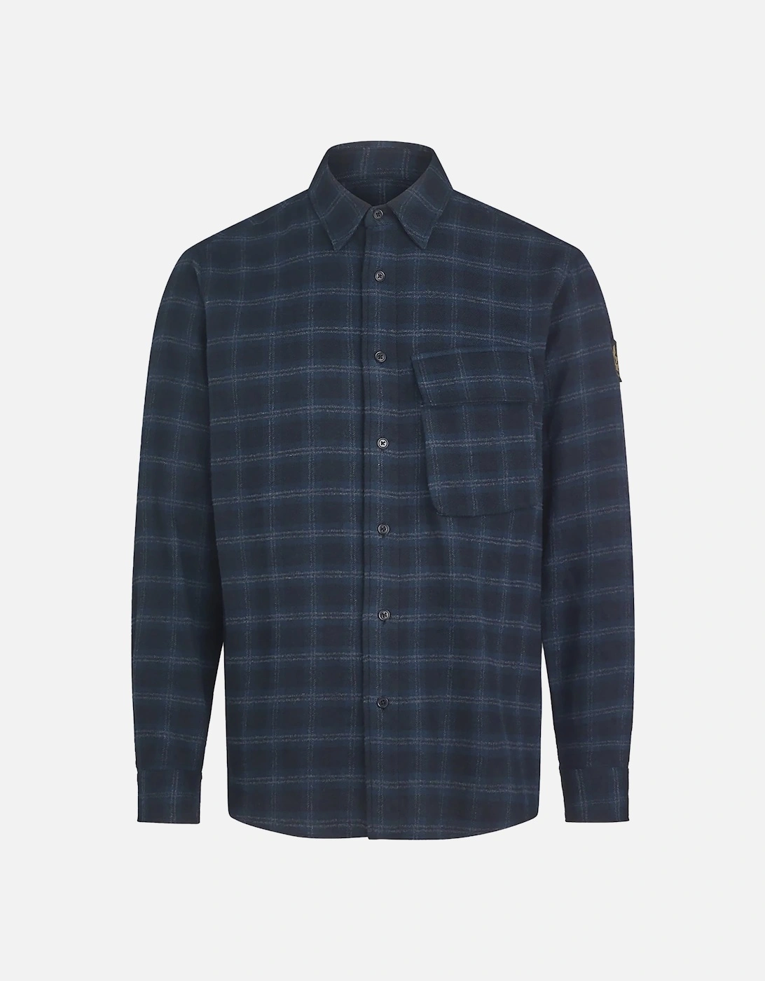 Scale Check Shirt Navy, 5 of 4