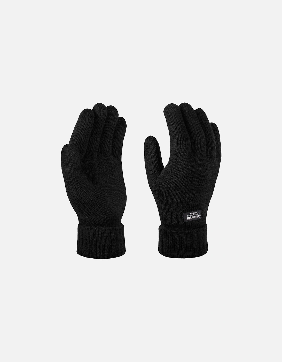 Regatta Unisex Black Professional Thinsulate Thermal Winter Gloves - Size: One Size
