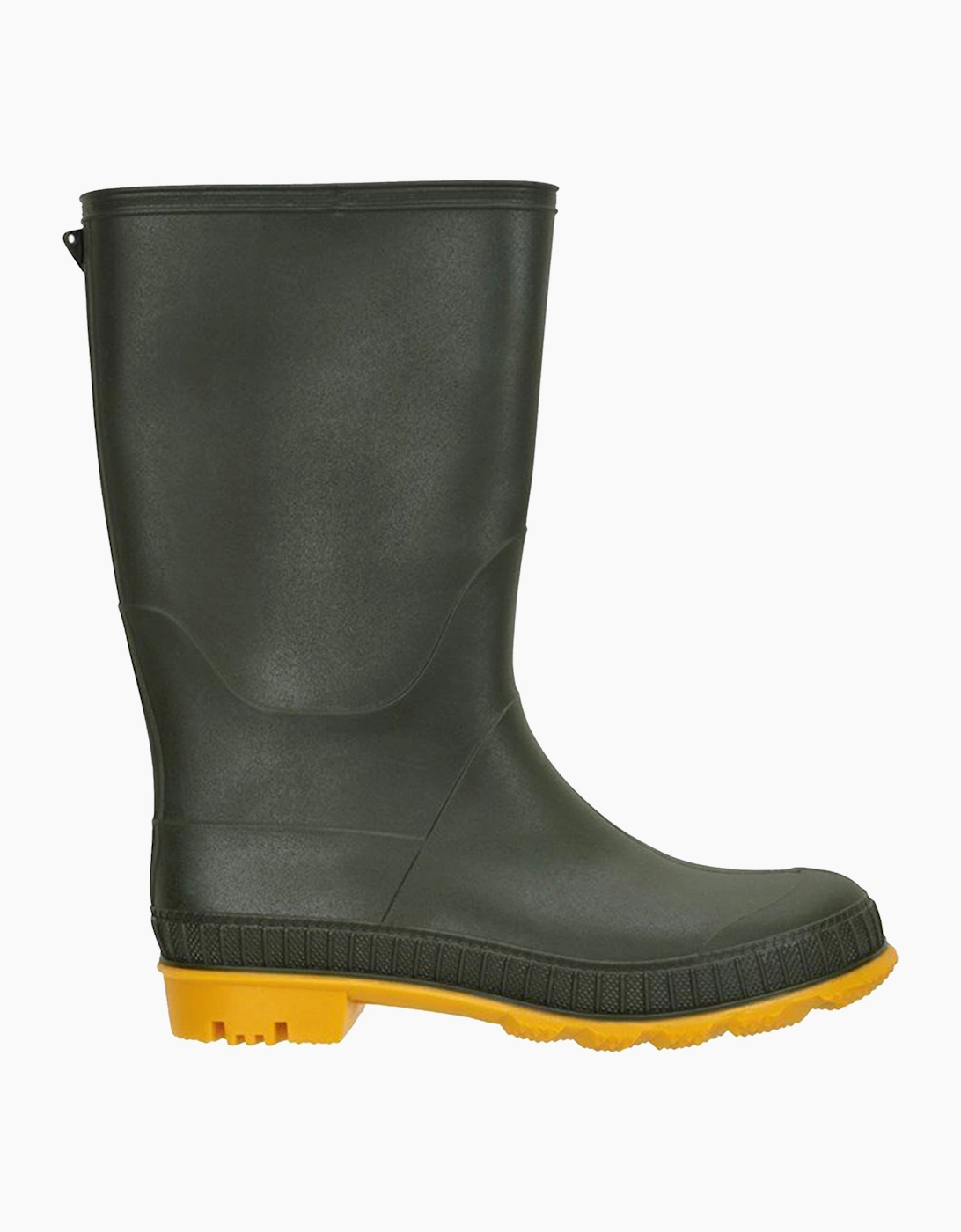 Mountain Warehouse Unisex Green Childrens/ Plain Wellington Boots - Size: 13 Kids