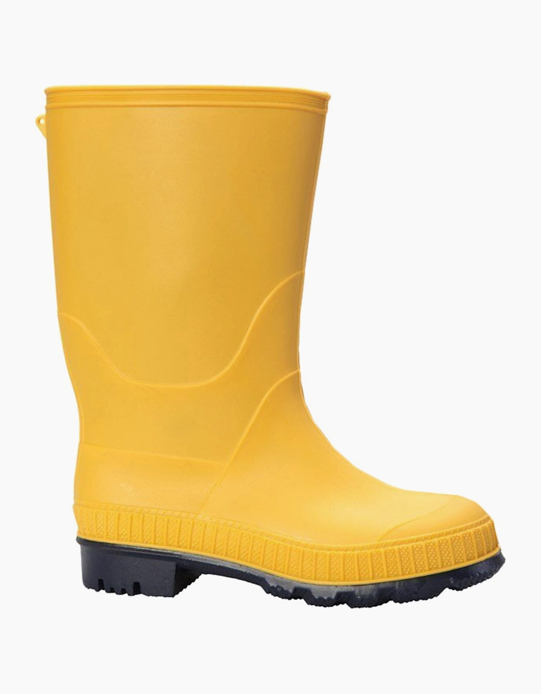 Mountain Warehouse Unisex Yellow/Orange Childrens/ Plain Wellington Boots - Size: 3 Uk Kids