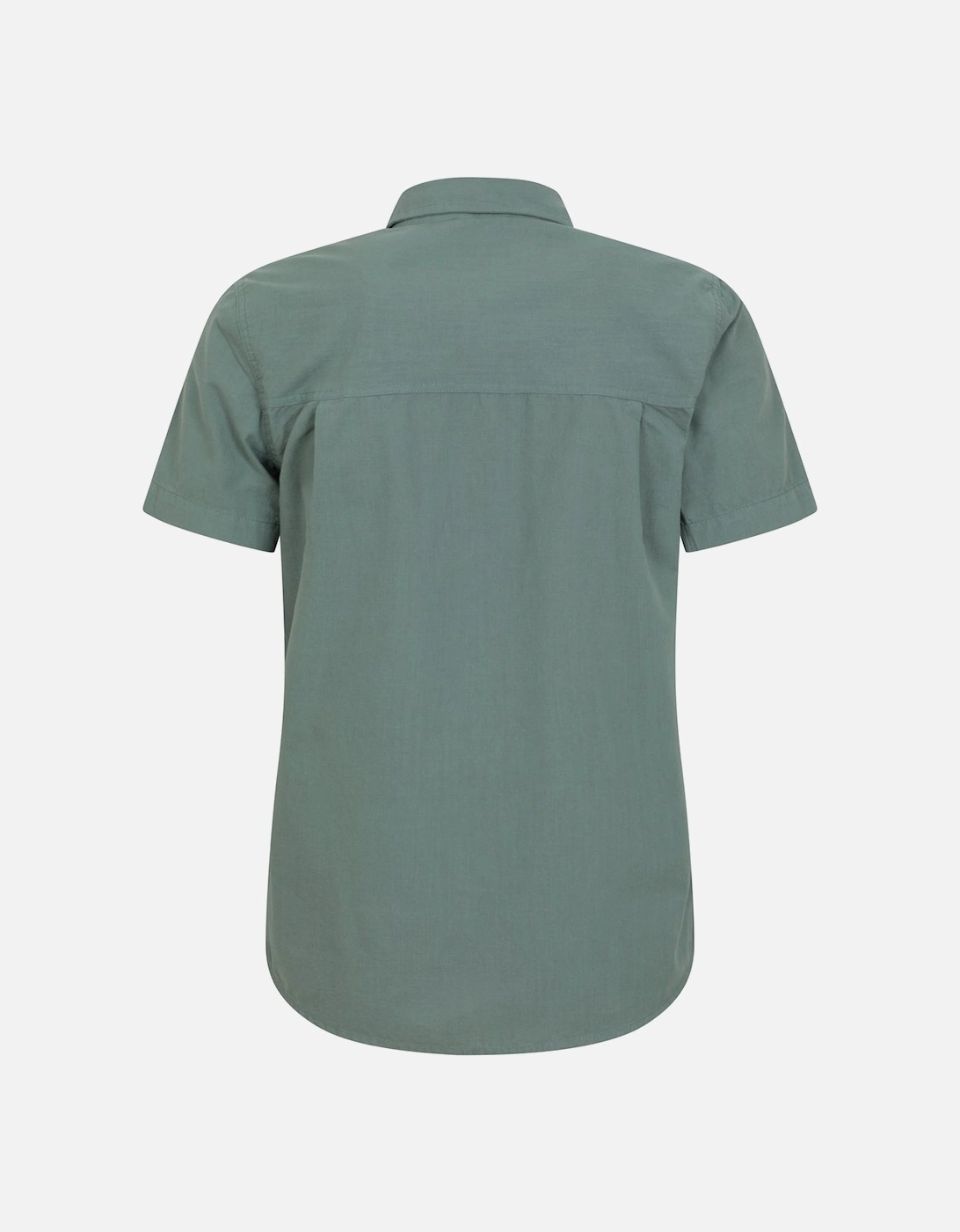 Mens Coconut Slub Short-Sleeved Shirt