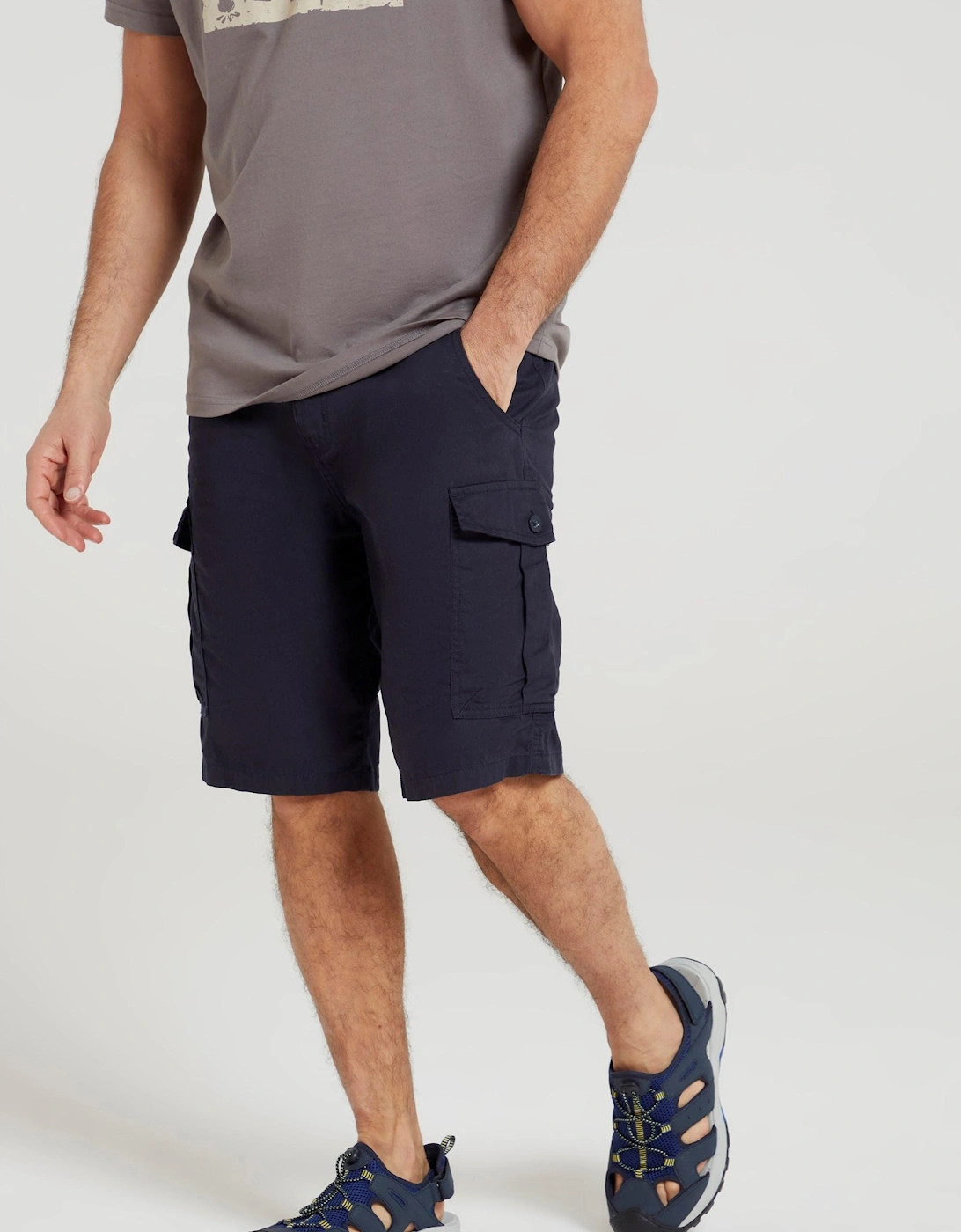 Mens Lakeside Cargo Shorts, 2 of 1