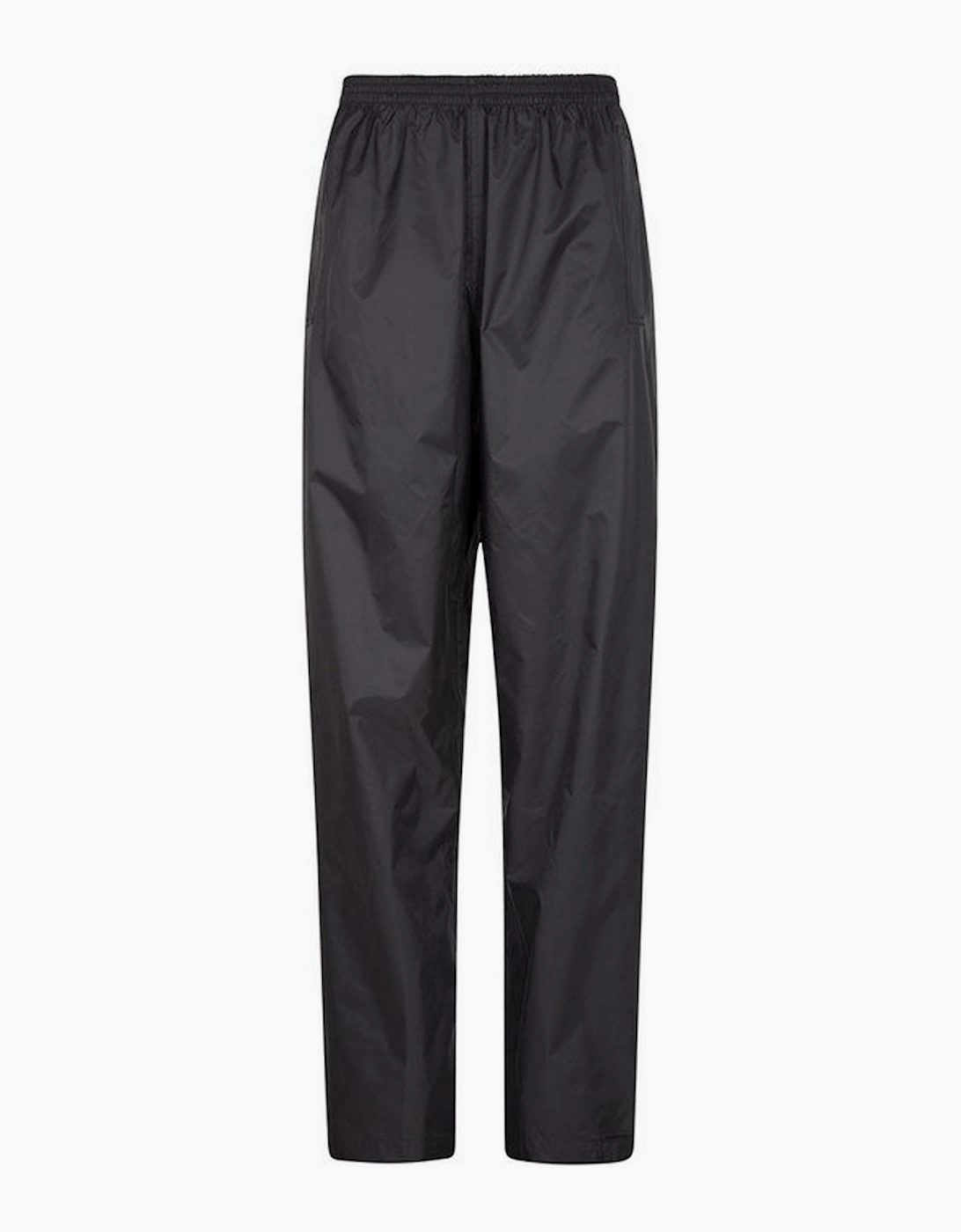 Mountain Warehouse Women's Black / Pakka Waterproof Over Trousers - Size: 12 Uk R
