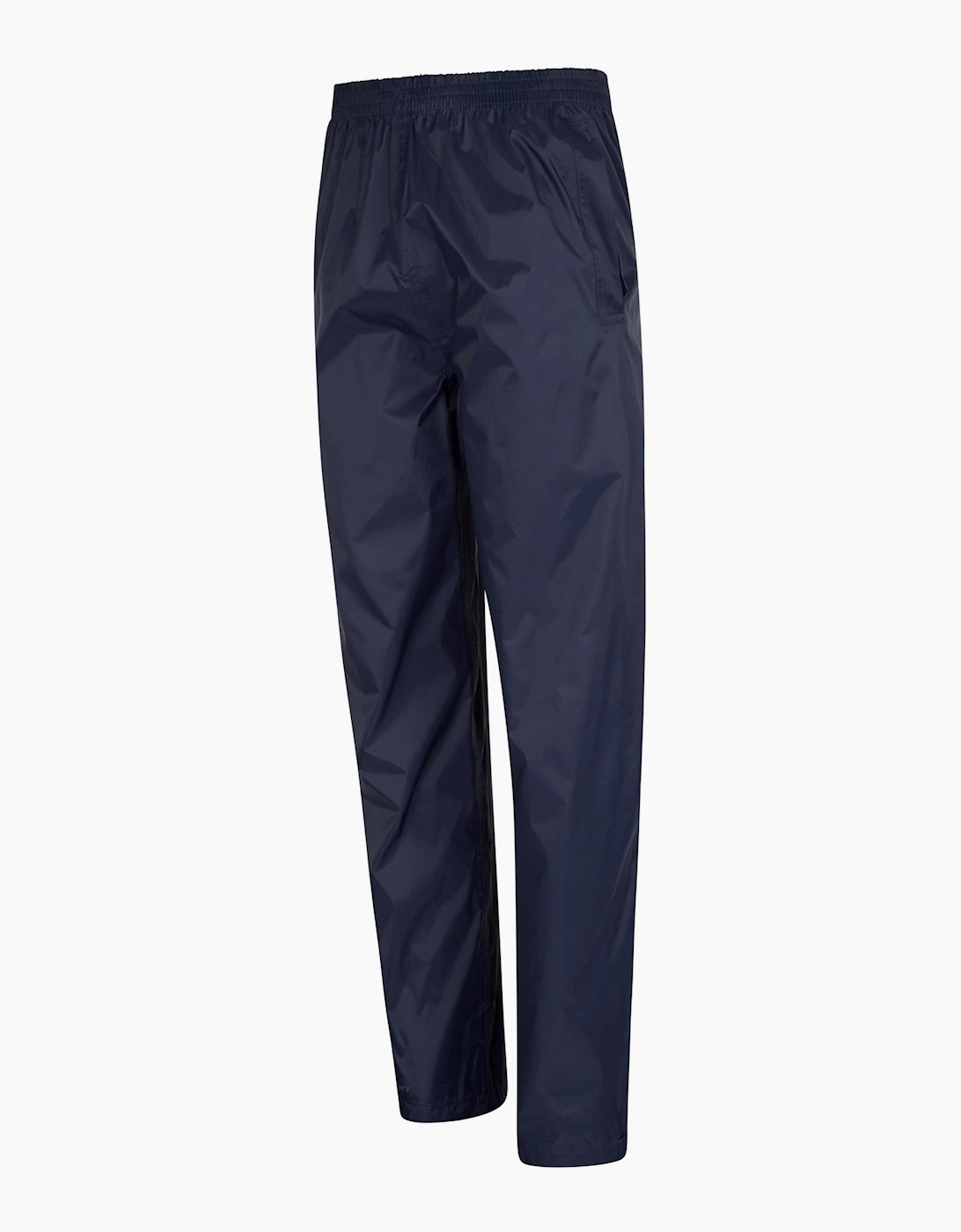 Mountain Warehouse Women's Navy / Pakka Waterproof Over Trousers - Size 16 UK R