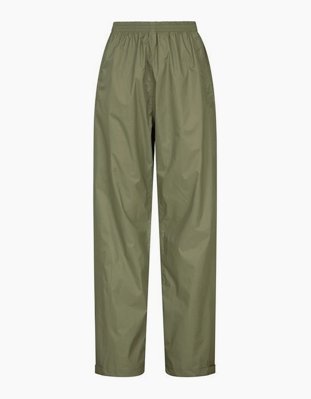 Mountain Warehouse Women's Green / Pakka Waterproof Over Trousers  Size 4 Uk R
