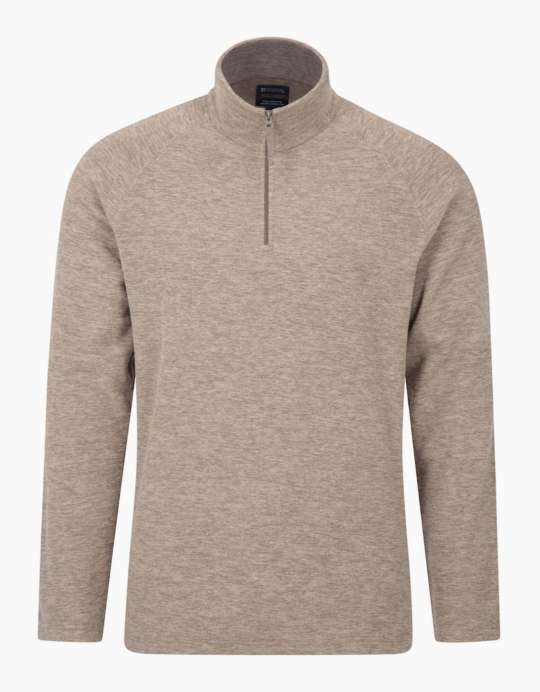 Mountain Warehouse Men's Tan Snowdon Ii Fleece Top - Size: S