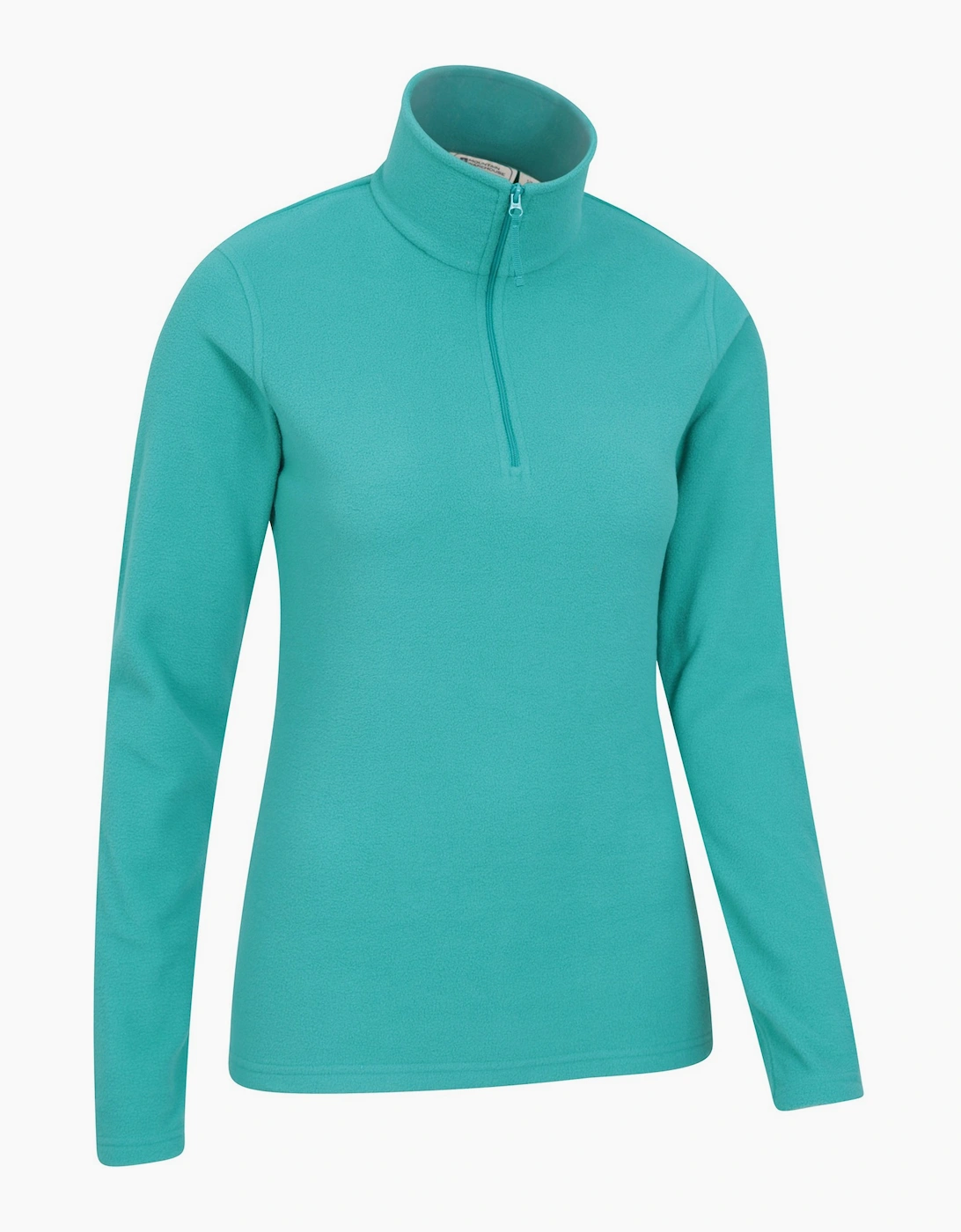 Mountain Warehouse Women's Camber Ii Fleece Top - Teal - M - Teal - 100% Polyester - Image 2