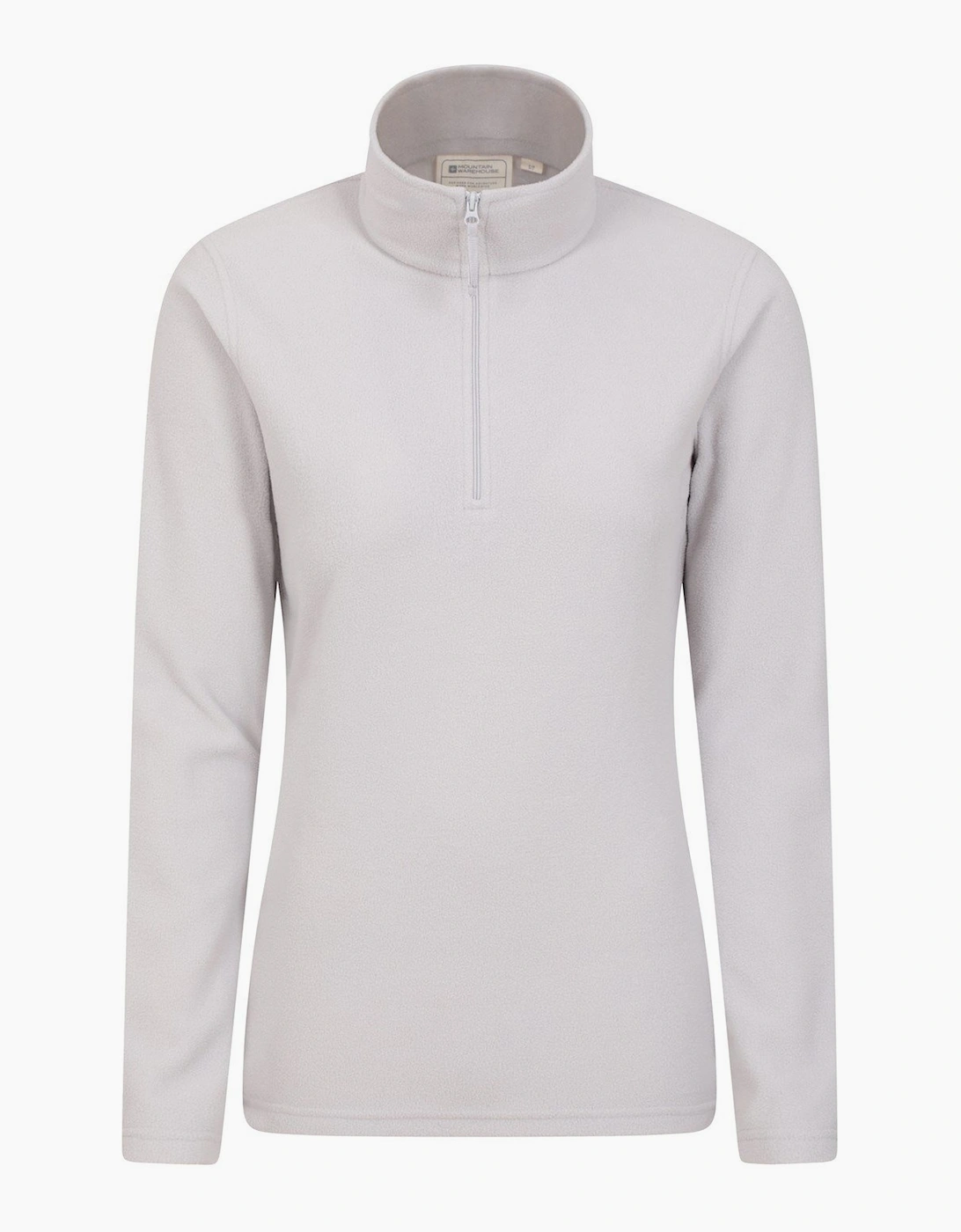 Mountain Warehouse Women's Grey / Camber Ii Fleece Top - Size: 14