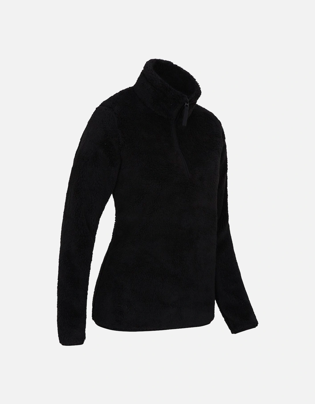 Womens/Ladies Teddy Fleece Quarter Zip Fleece Top