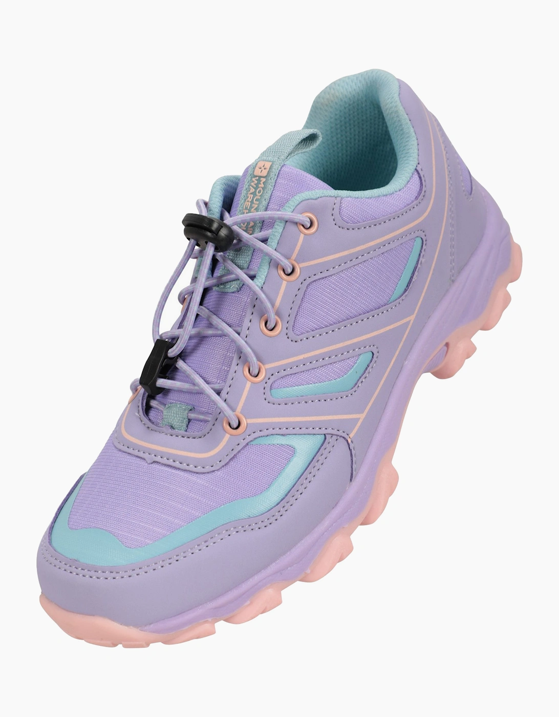 Mountain Warehouse Unisex Purple Childrens/ Approach Running Trainers - Size 5 UK Kids