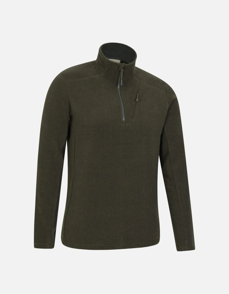 Mens Ridge Half Zip Fleece Top