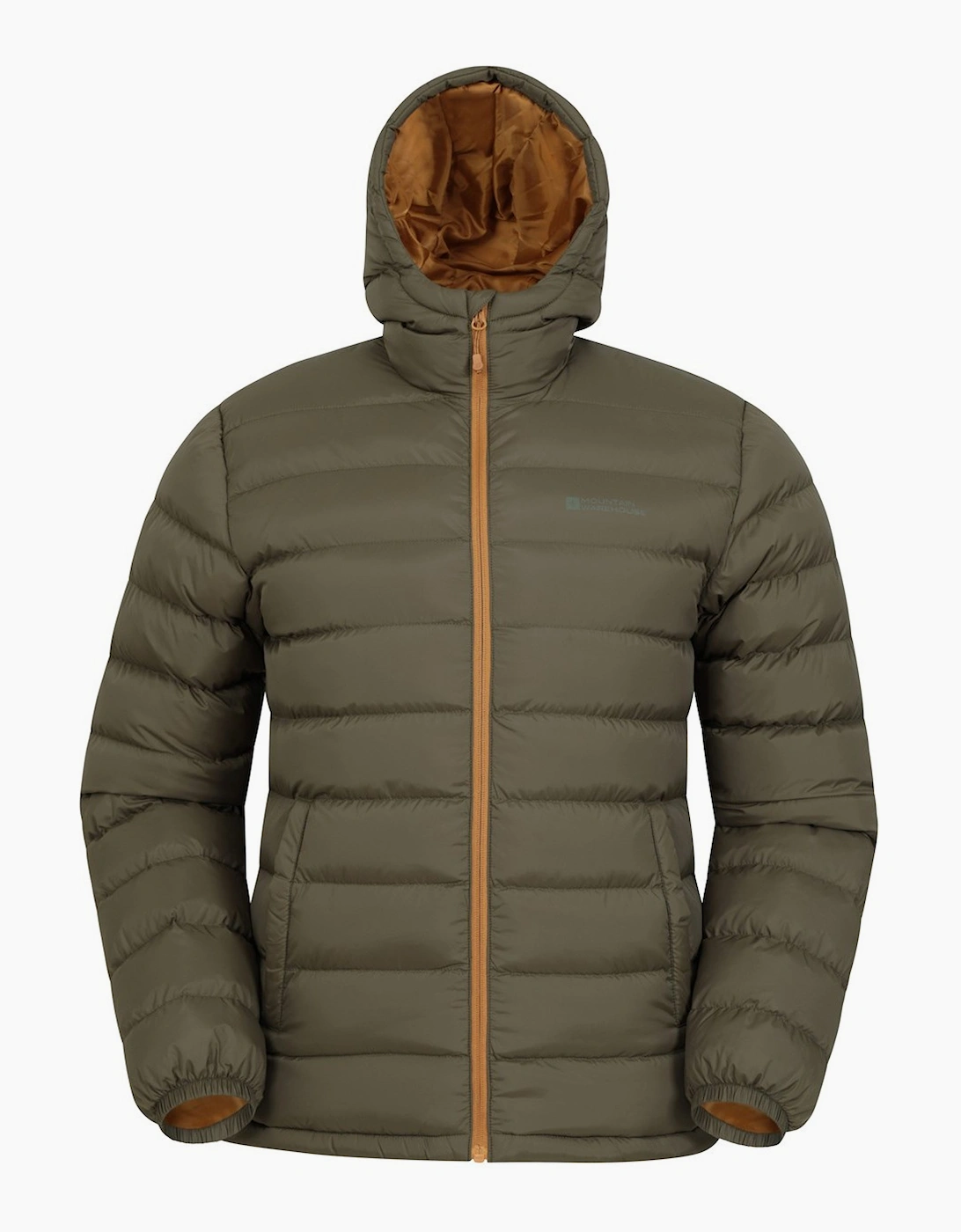 Mountain Warehouse Men's Green Seasons Ii Padded Jacket - Size: 48/Regular