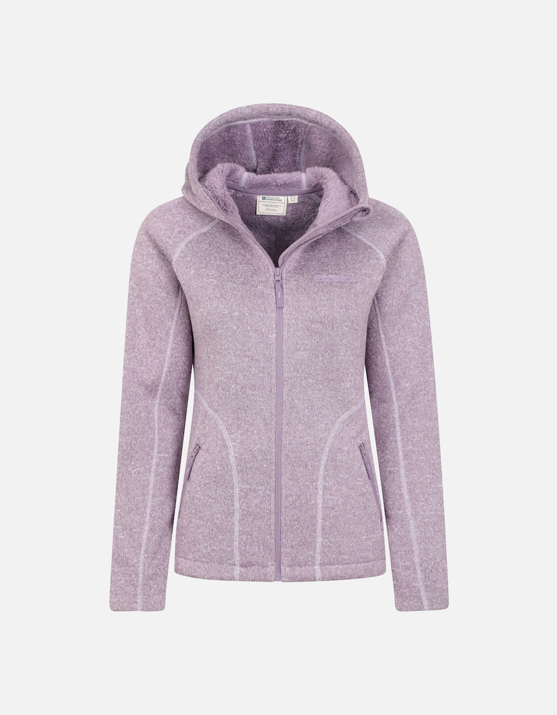 Womens/Ladies Nevis Faux Fur Lined Full Zip Hoodie