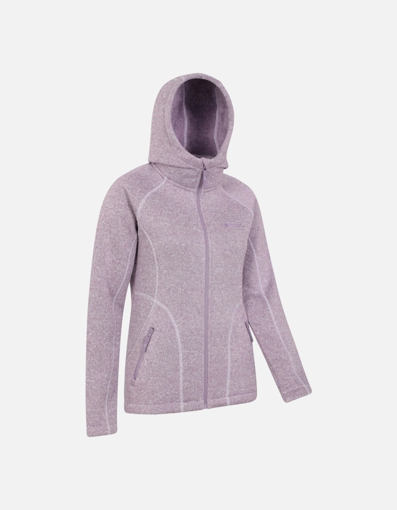 Womens/Ladies Nevis Faux Fur Lined Full Zip Hoodie