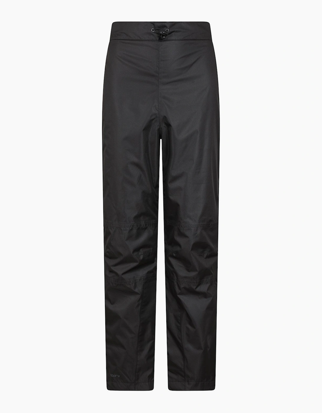 Mountain Warehouse Men's Black Spray Waterproof Regular Trousers - Size: Xxs