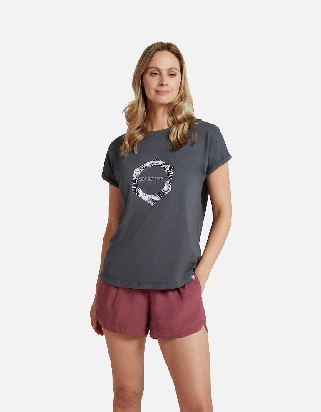 Womens/Ladies Holly Printed Organic T-Shirt