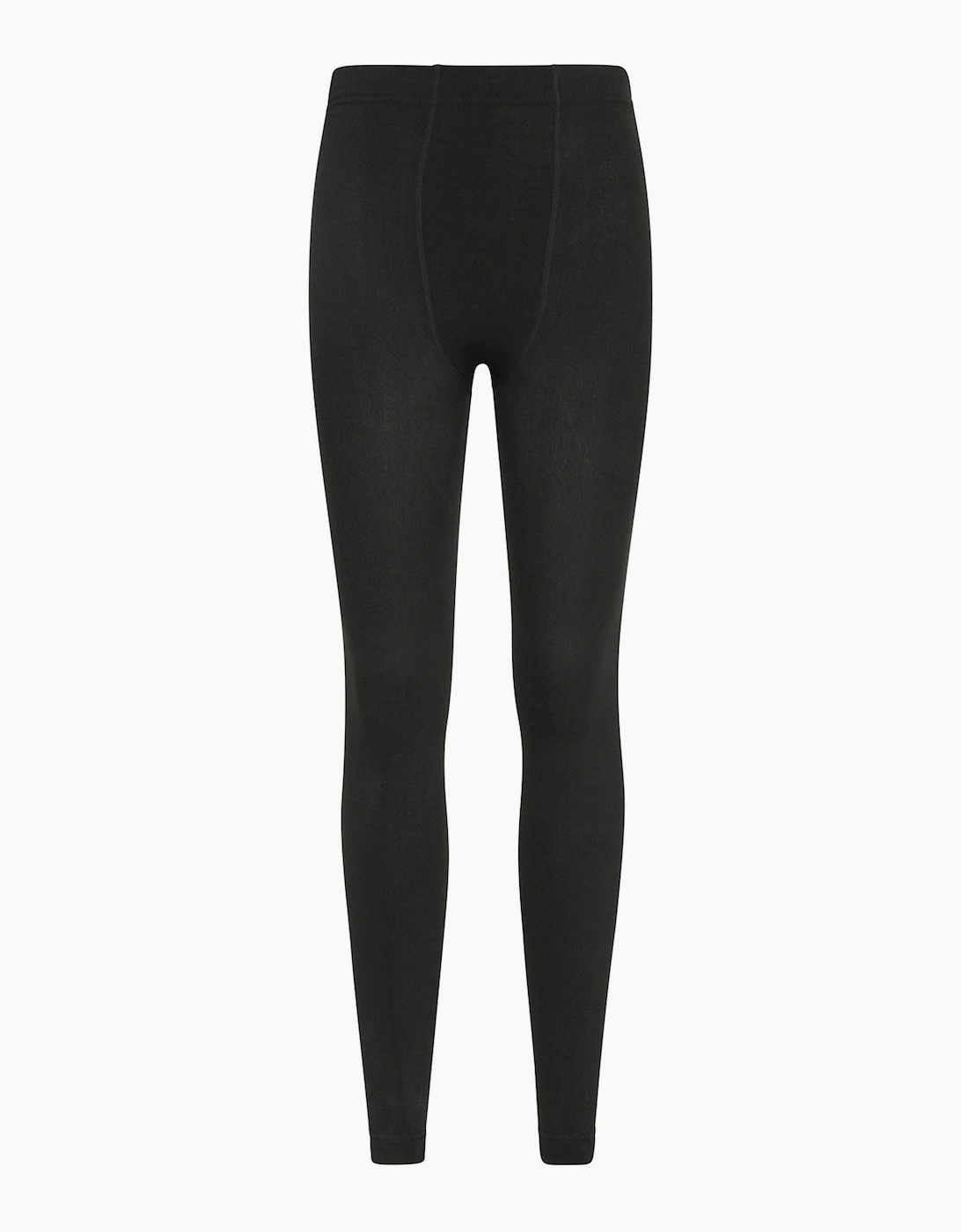 Mountain Warehouse Women's Black / Fluffy Fleece Lined Thermal Leggings  12 M