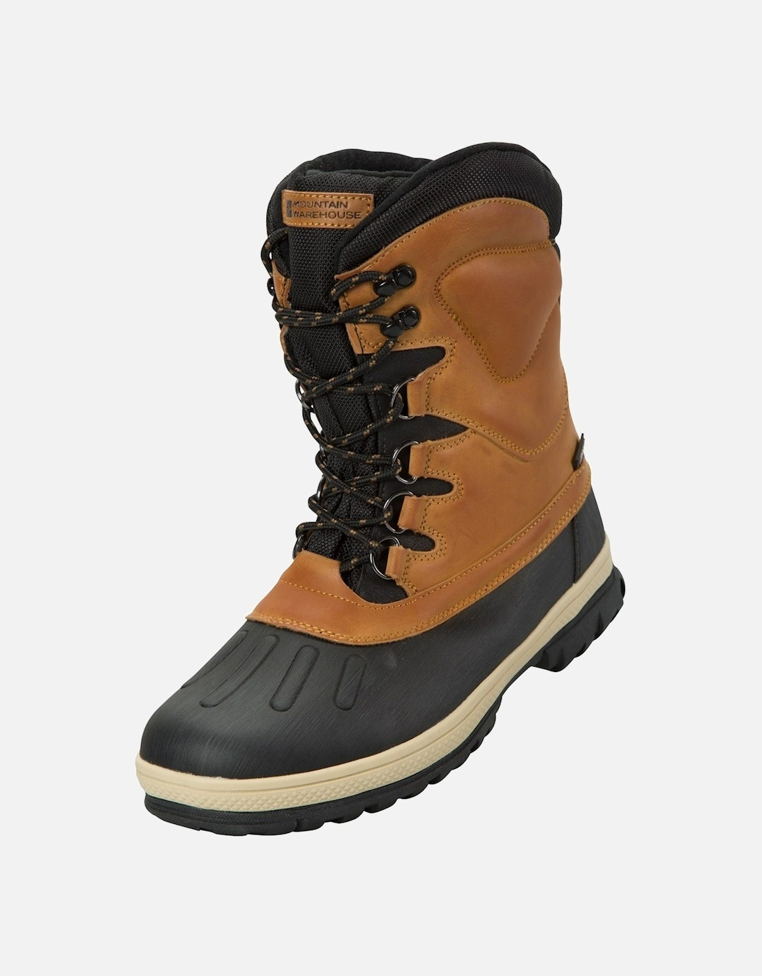 Mountain Warehouse Men's Brown Arctic Thermal Snow Boots - Size: 9