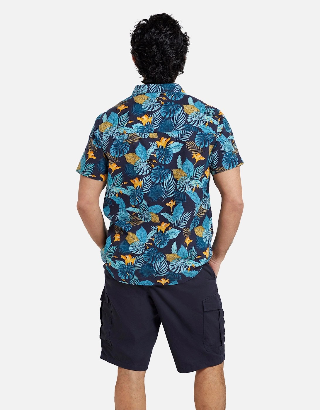 Mens Tropical Short-Sleeved Shirt