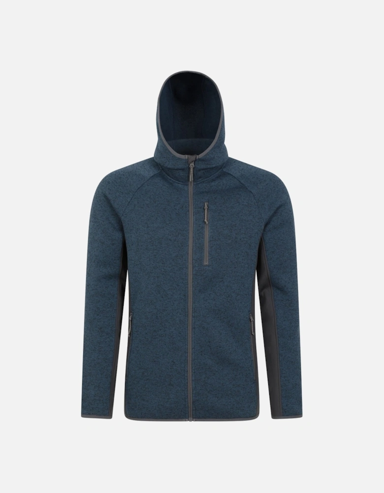 Mens Treston Fleece Hooded Hoodie