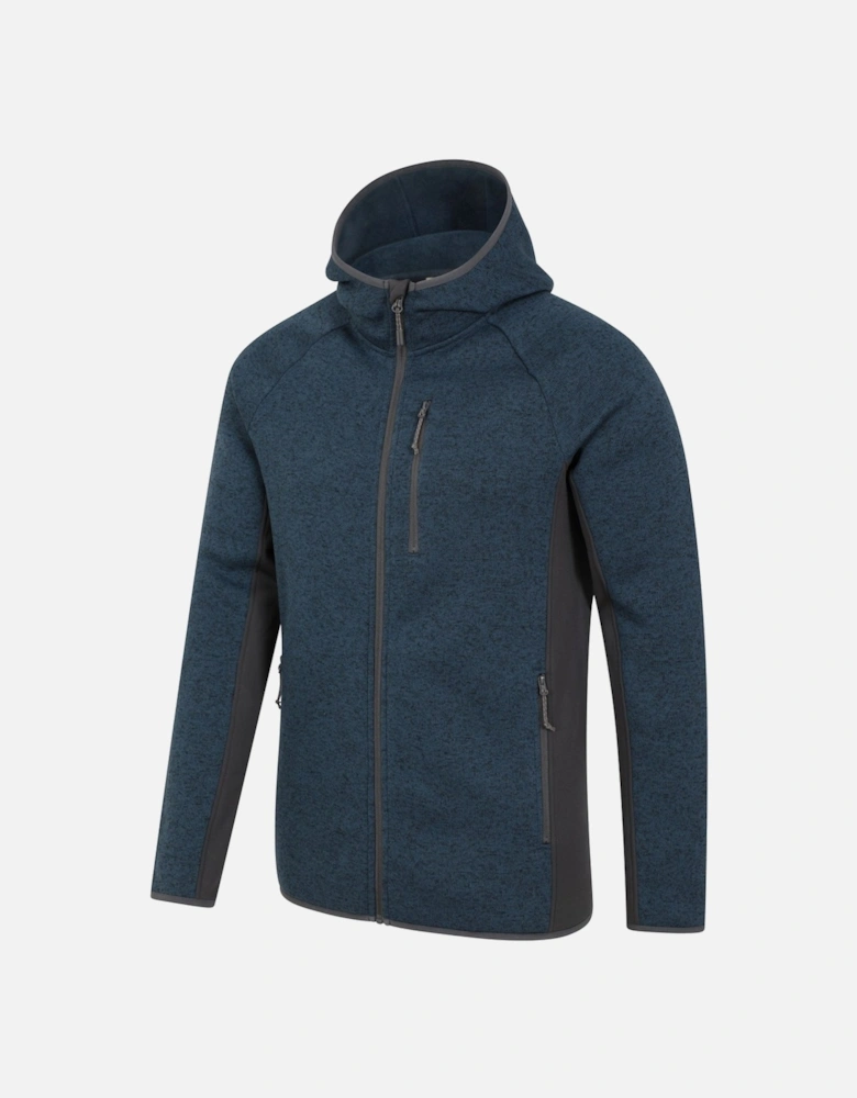 Mens Treston Fleece Hooded Hoodie