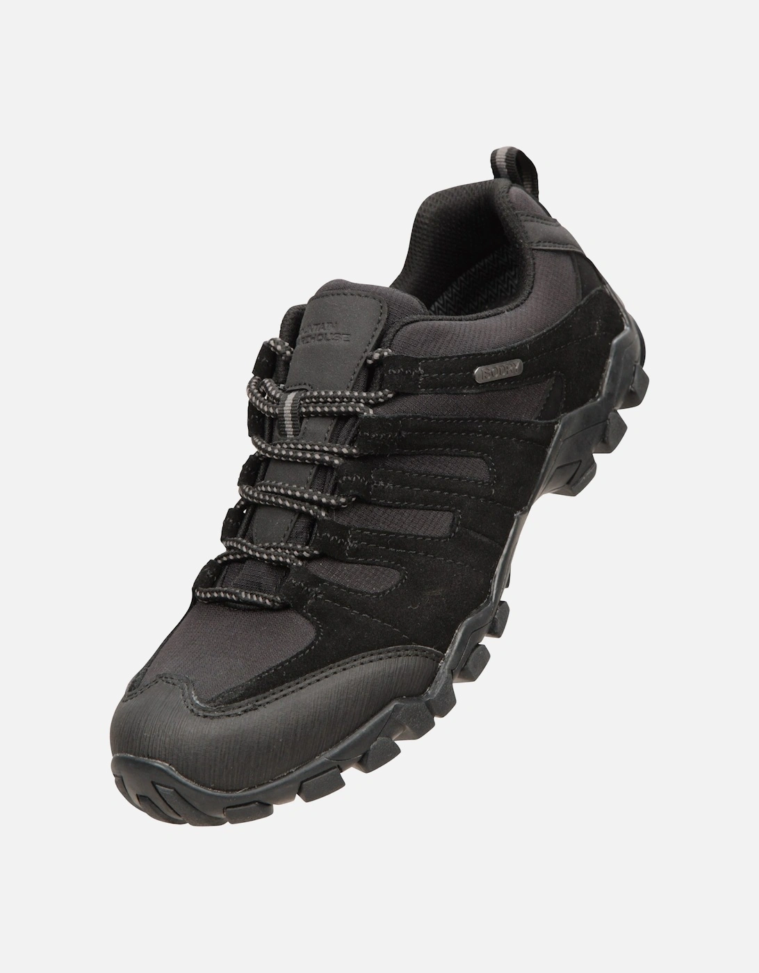 Mountain Warehouse Women's Mountain Warehouse Womens/Ladies Belfour Suede Waterproof Walking Shoes - Black
