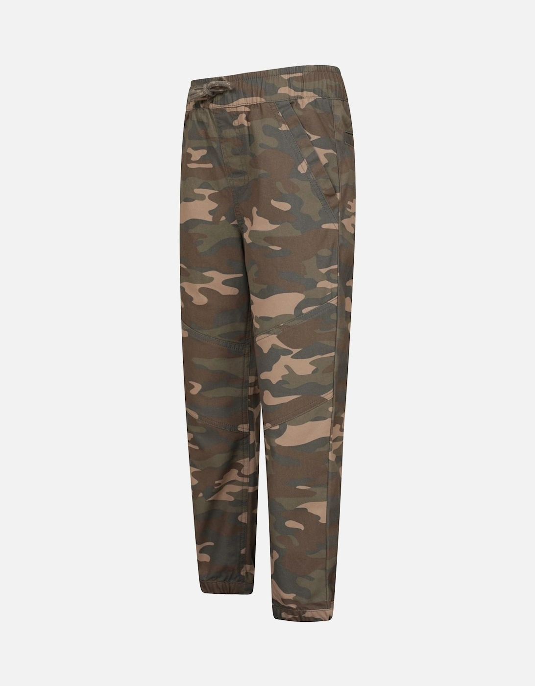 Childrens/Kids Camo Reinforced Knee Trousers