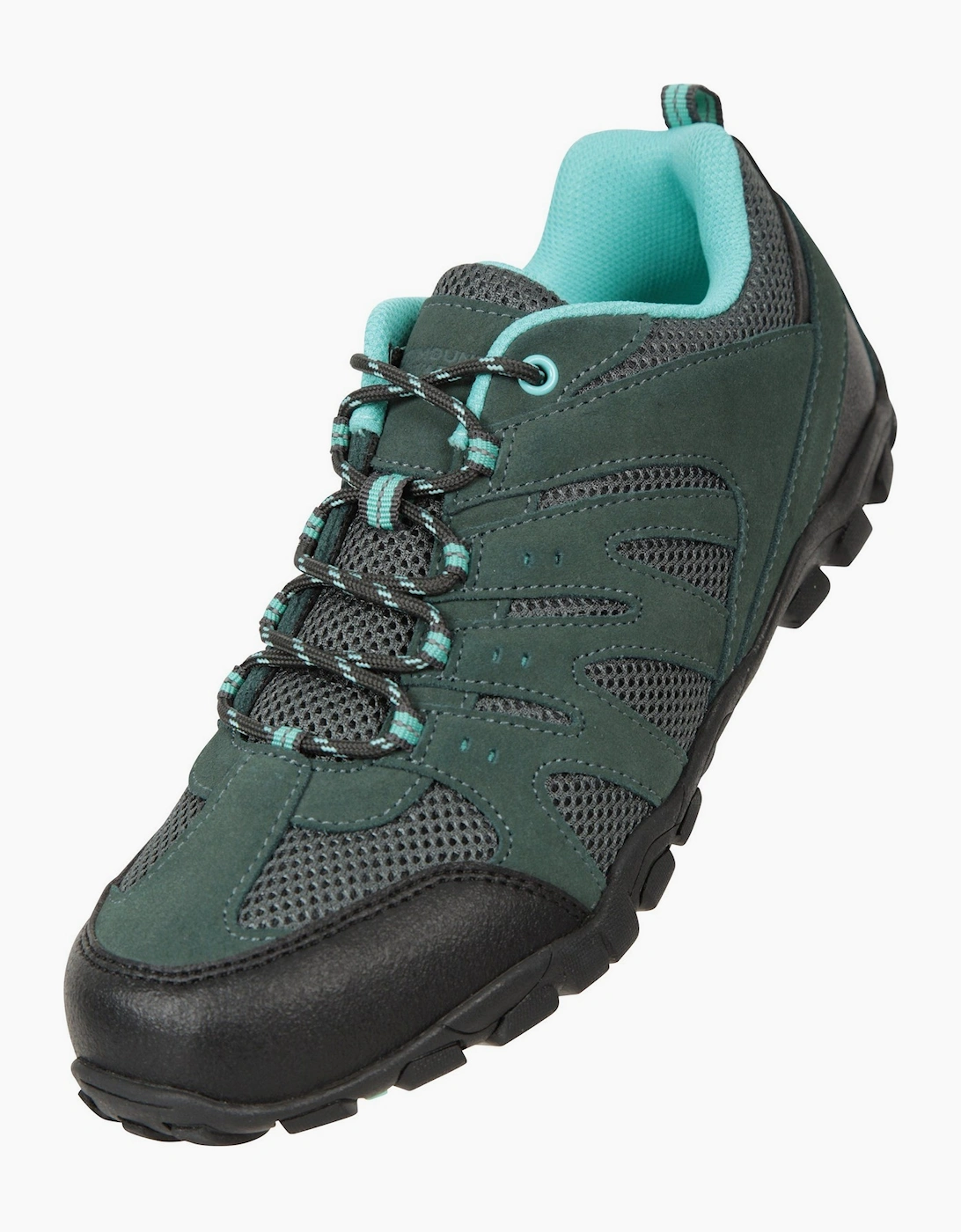 Mountain Warehouse Women's Tan / Outdoor Ii Suede Walking Shoes - Size 5 UK
