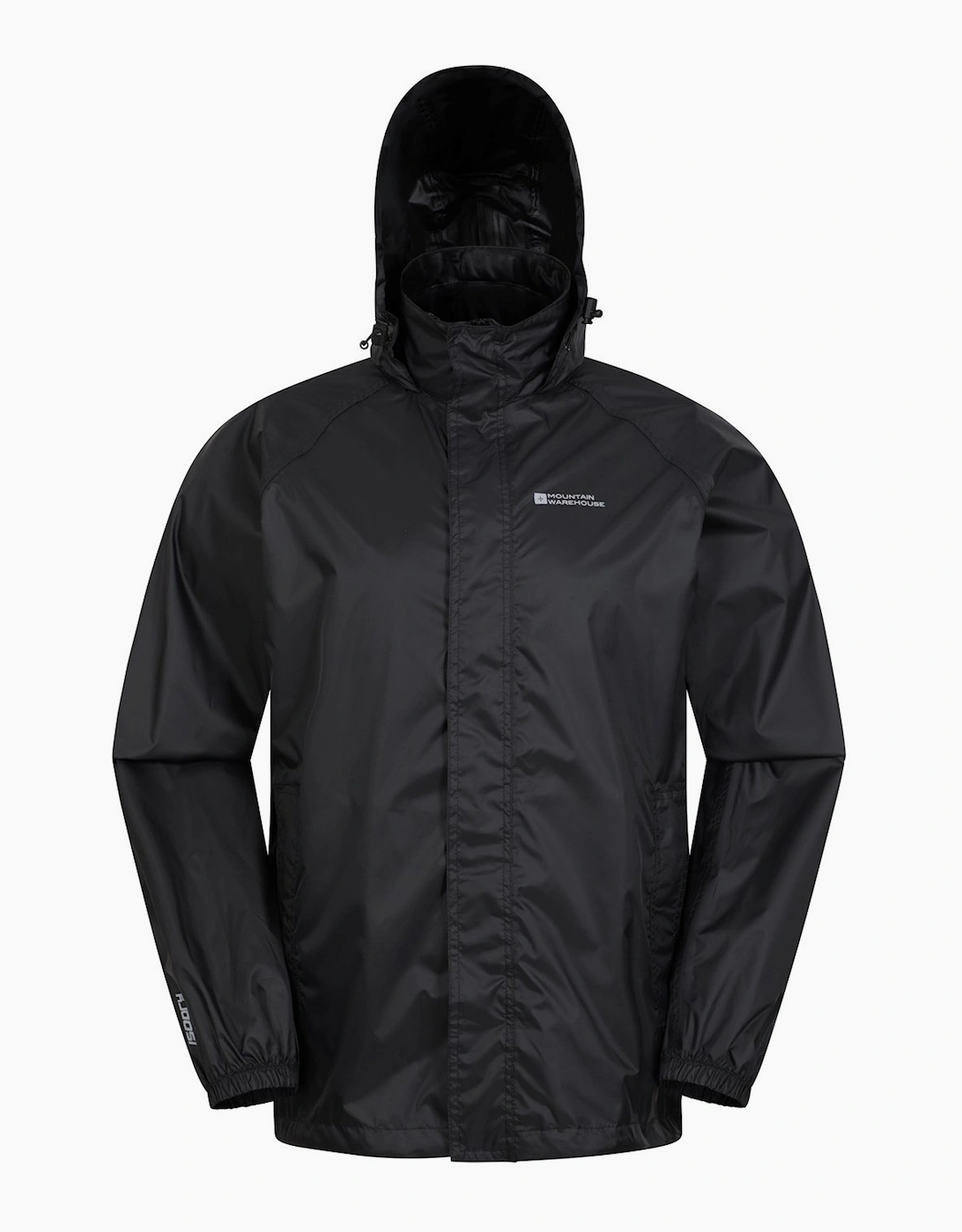 Mountain Warehouse Men's Black Pakka Ii Waterproof Jacket  48/Regular 4XL