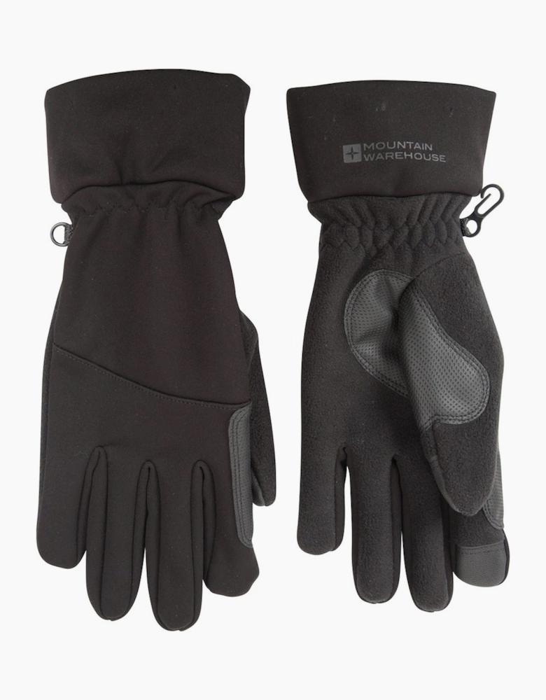 Mountain Warehouse Womens/Ladies Softshell Touch Gloves
