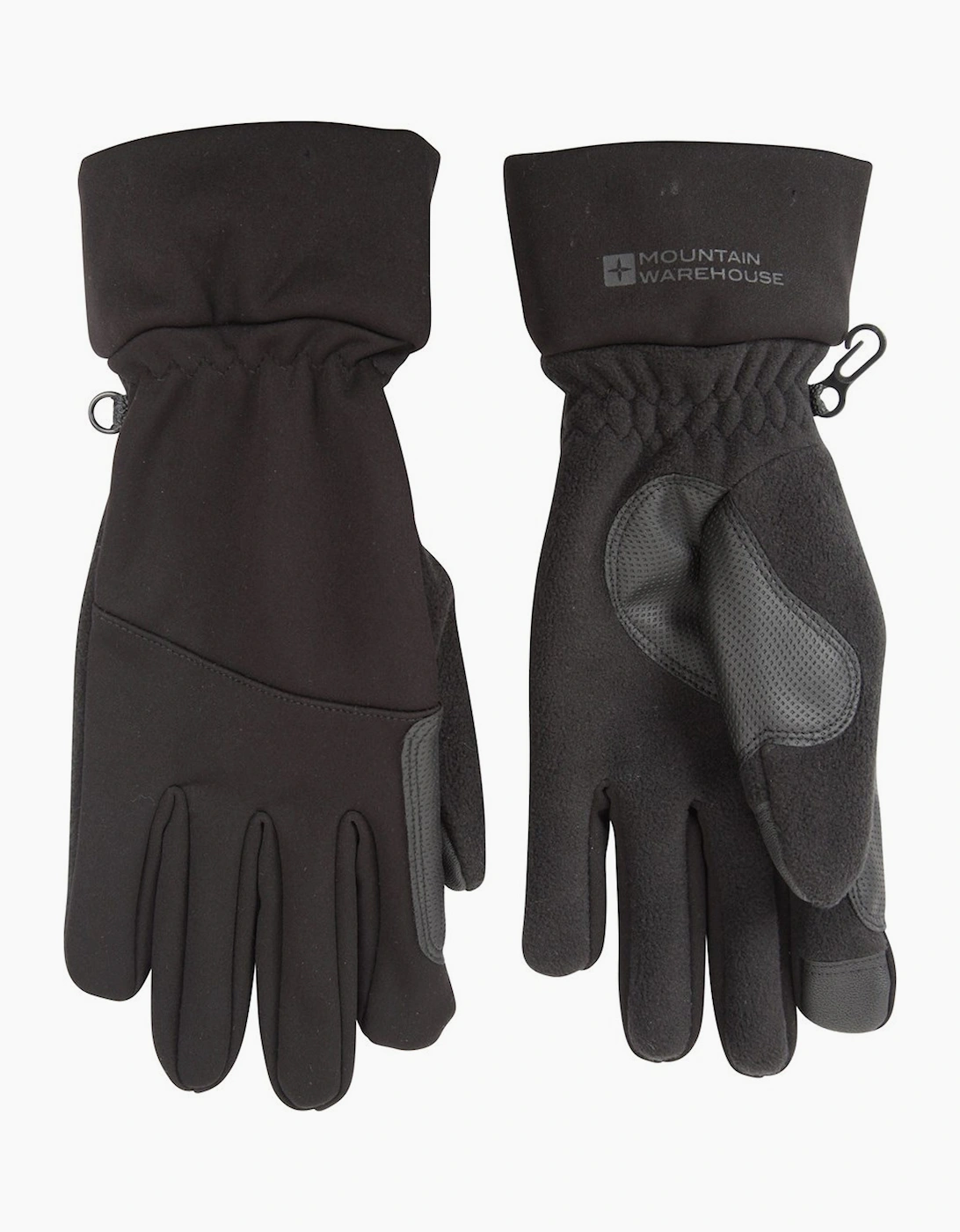 Mountain Warehouse Womens/Ladies Softshell Touch Gloves