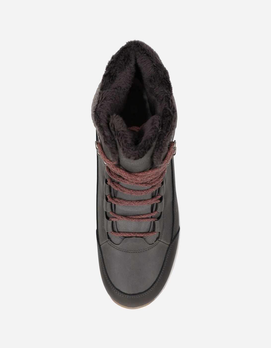 Womens/Ladies Tundra Leather Snow Boots