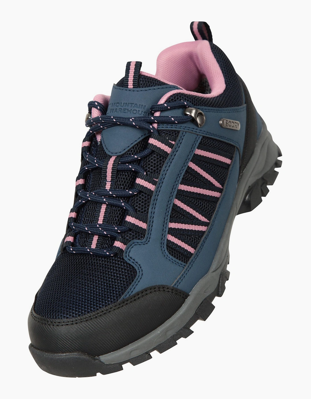 Women's Mountain Warehouse Womens/Ladies Path Waterproof Outdoor Walking Shoes - Navy - Size: 4 uk