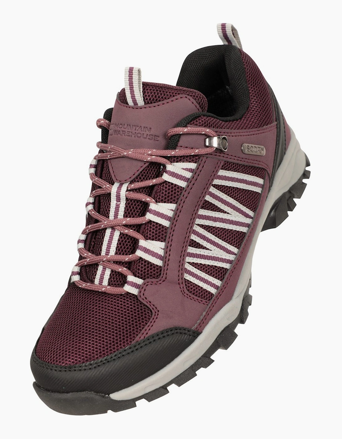 Mountain Warehouse Women's Mountain Warehouse Womens/Ladies Path Waterproof Outdoor Walking Shoes - Purple