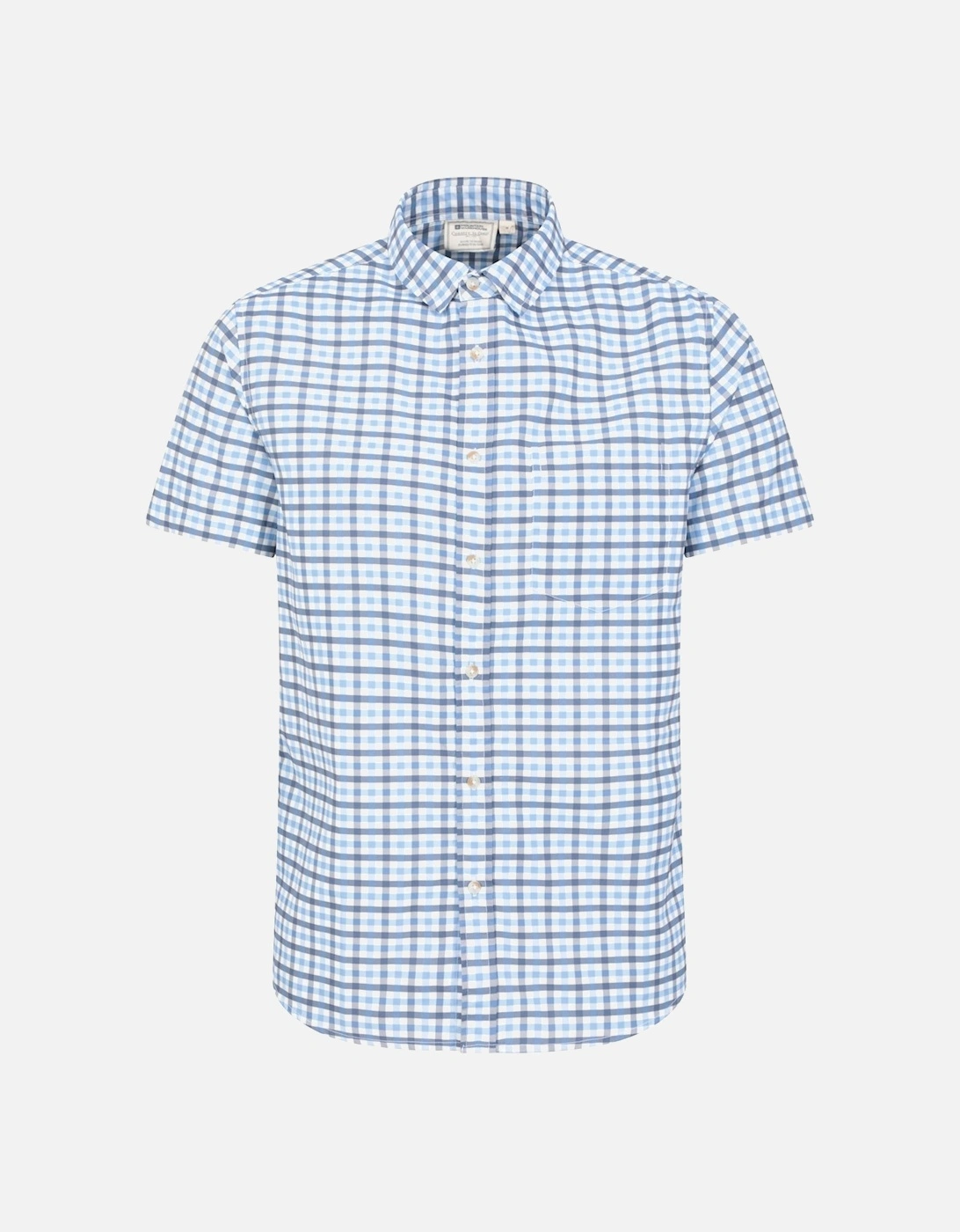 Mens Checked Easy-Care Shirt, 6 of 5