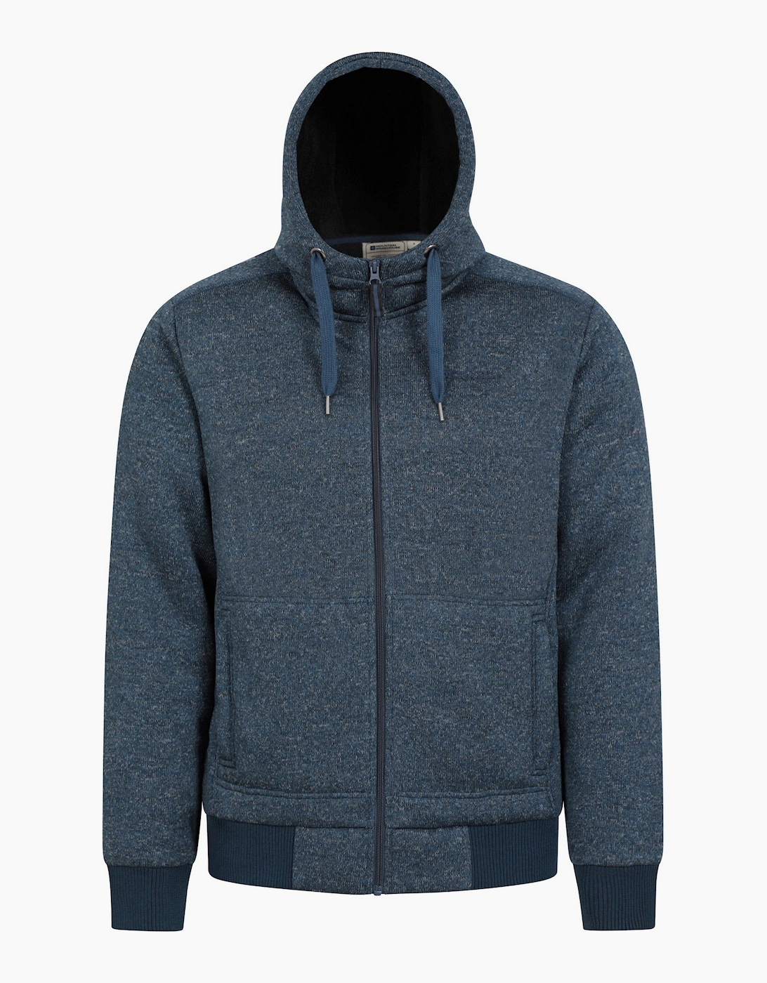 Mountain Warehouse Men's Mountain Warehouse Mens Nevis II Faux Fur Hoodie - Navy