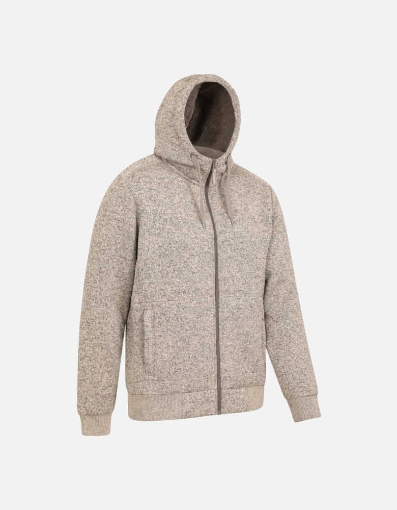 Mens Nevis II Faux Fur Hoodie