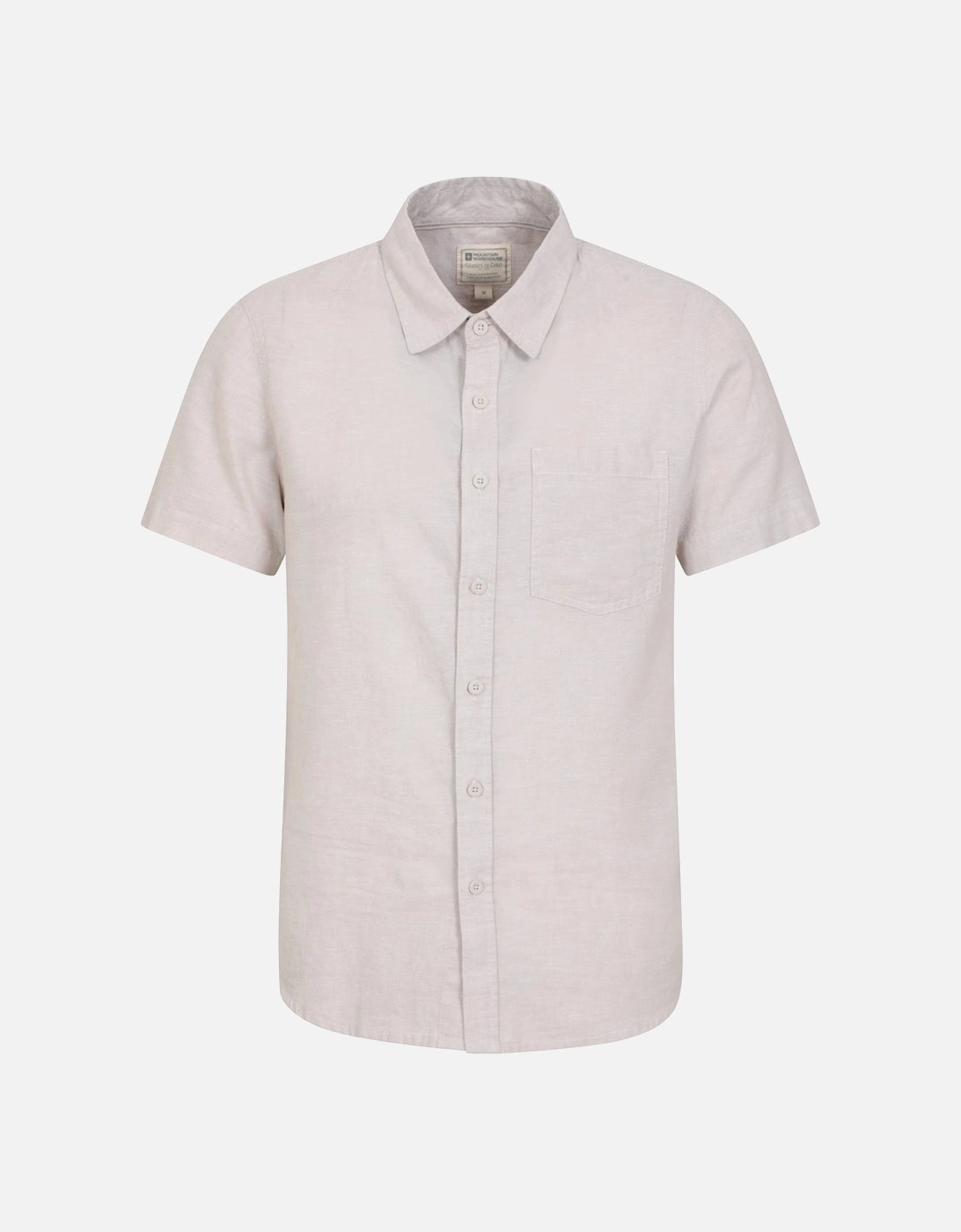 Mens Lowe Linen Blend Shirt, 6 of 5