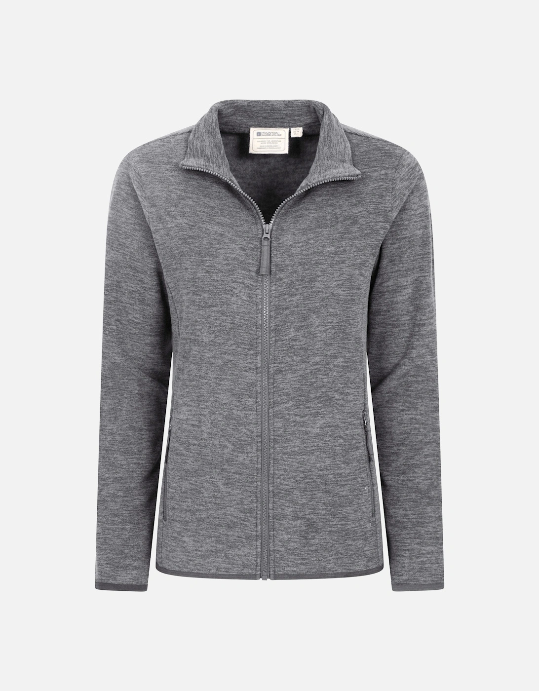 Womens/Ladies Snowdon II Melange Full Zip Fleece Jacket
