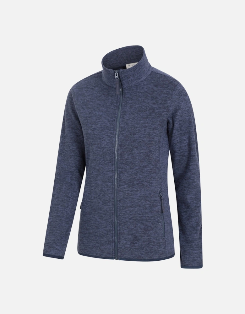 Womens/Ladies Snowdon II Melange Full Zip Fleece Jacket